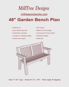 Forty-Eight inch bench cover