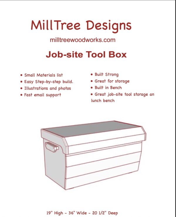 cover of the job site toolbox plan