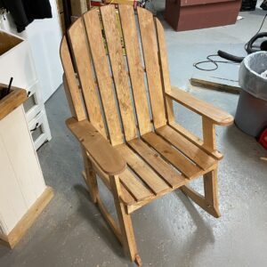 Porch Rocker Stained